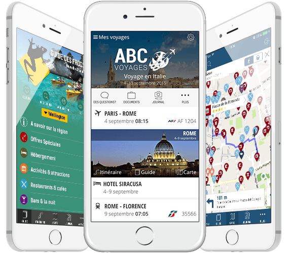 Applications mobiles de voyage Applications mobiles pour le voyage