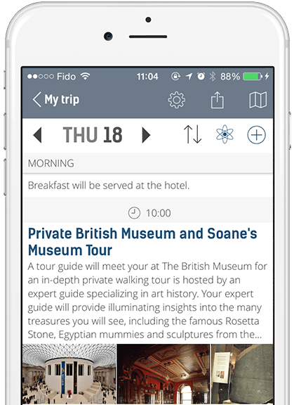 ACIS travel app