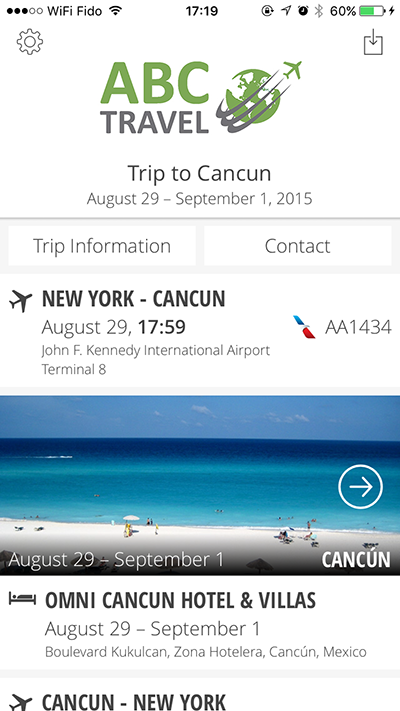 Trip Details Trip Details
